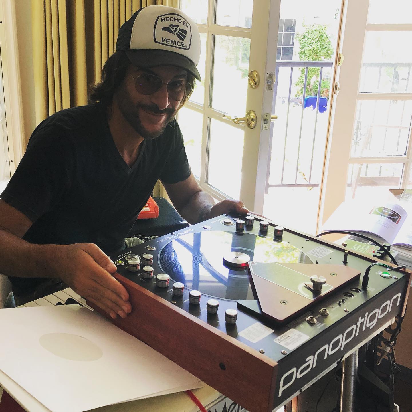 Rami Jaffee with the Panoptigon